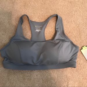 Gray Sports Bra